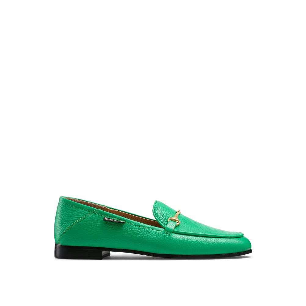Dámské Loafers Russell & Bromley Snaffle Zelene | CZ-49156D