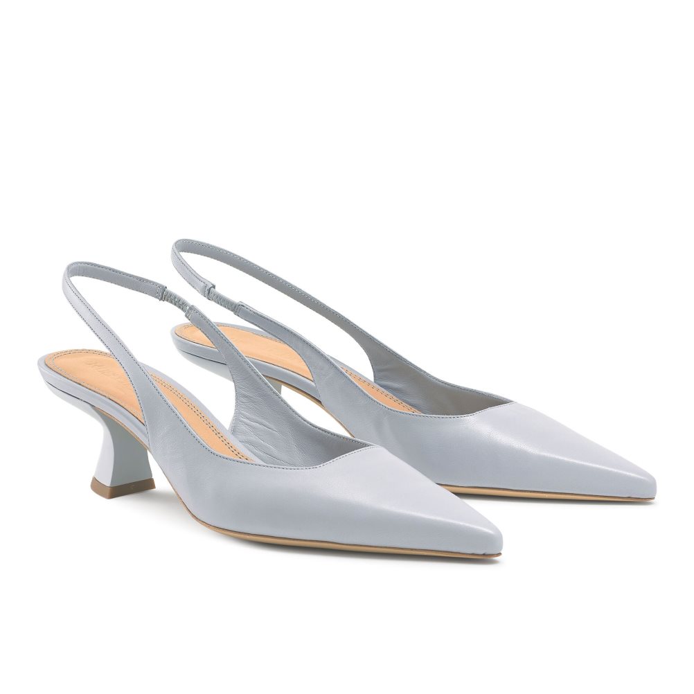 Dámské Lodičky Russell & Bromley Slingback Point Světle Blankyt | CZ-50296D