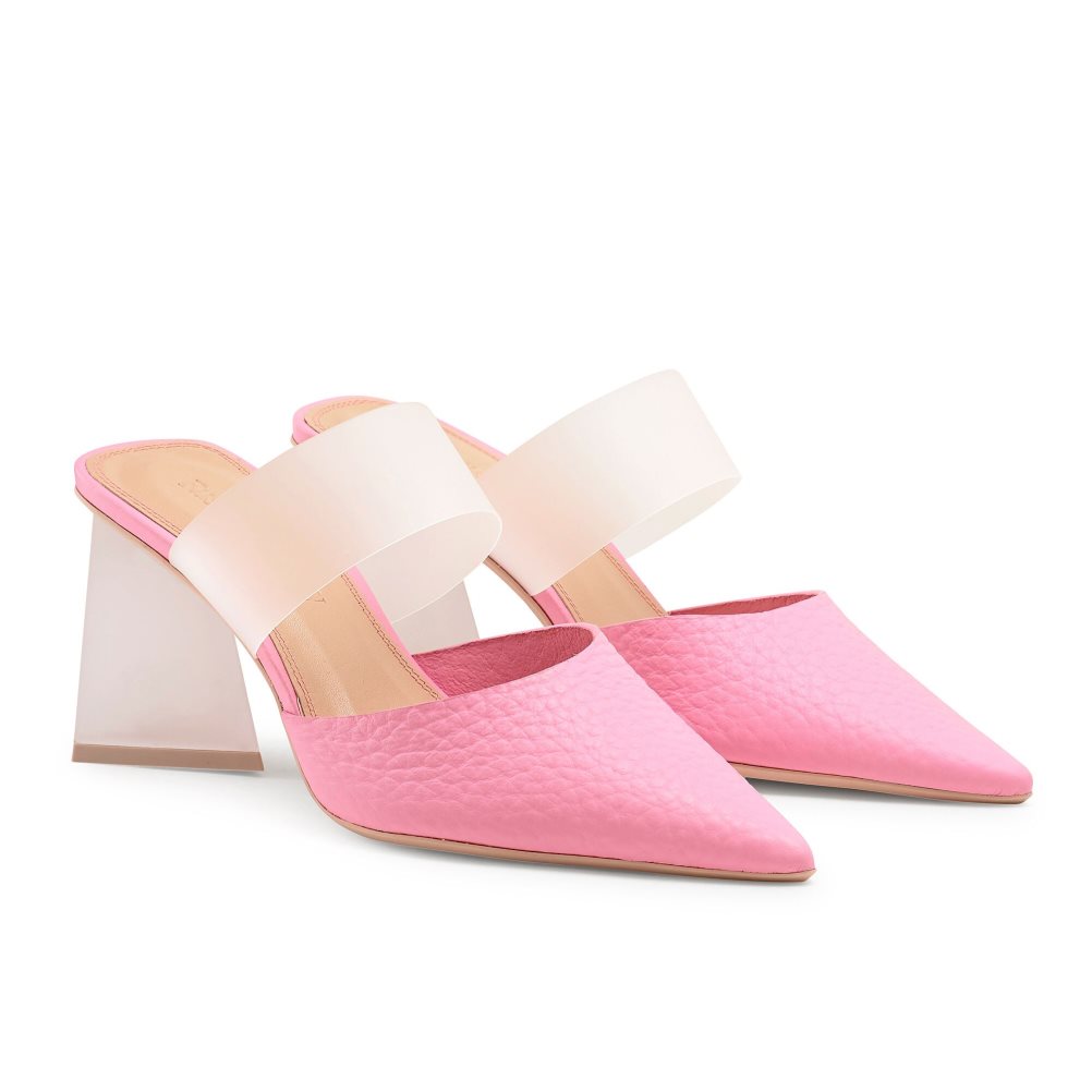 Dámské Lodičky Russell & Bromley Vision Frosted Růžové | CZ-50324D