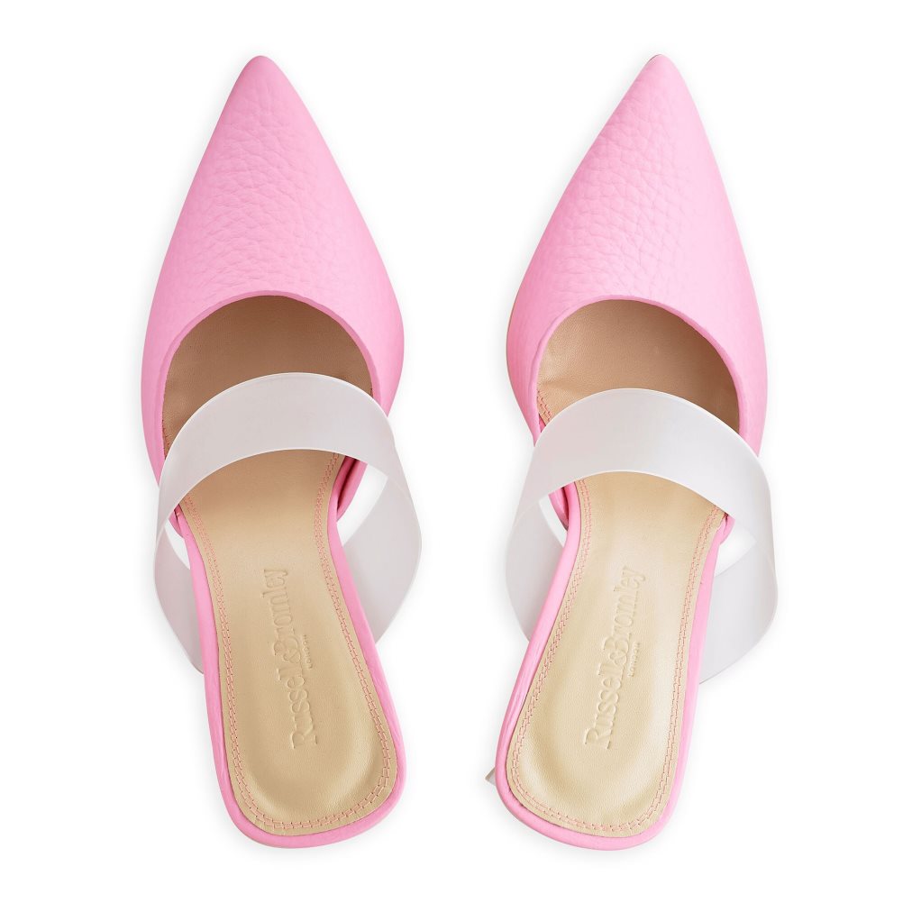 Dámské Lodičky Russell & Bromley Vision Frosted Růžové | CZ-50324D