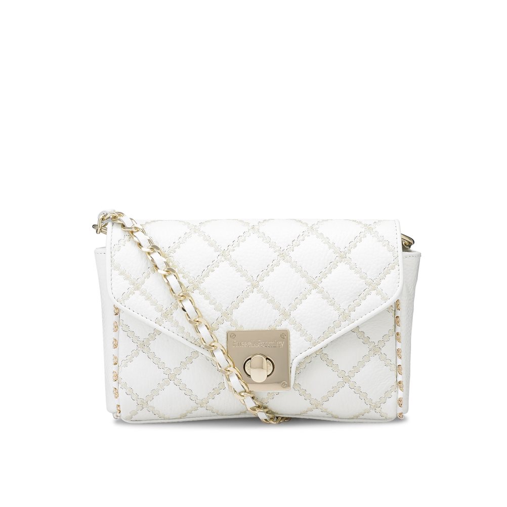 Dámské Mini Taška Russell & Bromley Boulevard2 Bílé | CZ-34102E