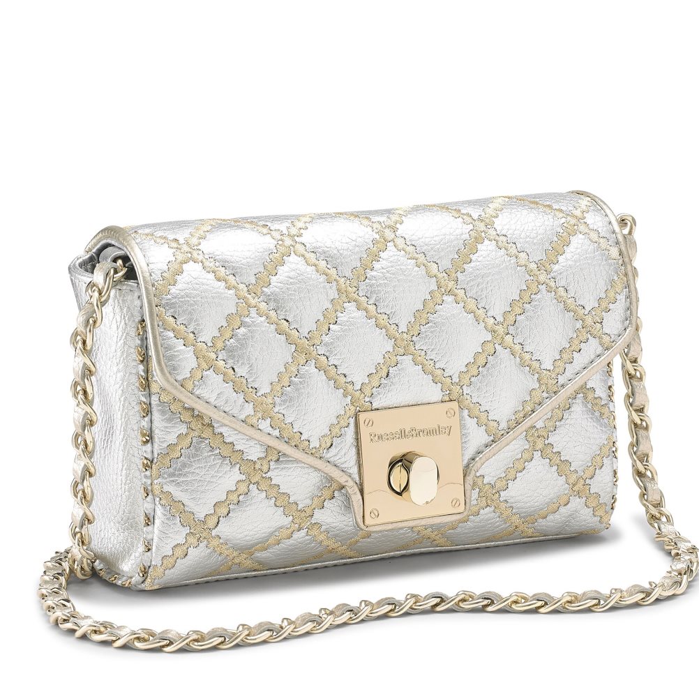 Dámské Mini Taška Russell & Bromley Boulevard2 Stříbrné | CZ-94678H