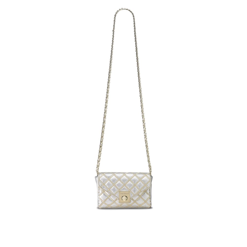 Dámské Mini Taška Russell & Bromley Boulevard2 Stříbrné | CZ-94678H