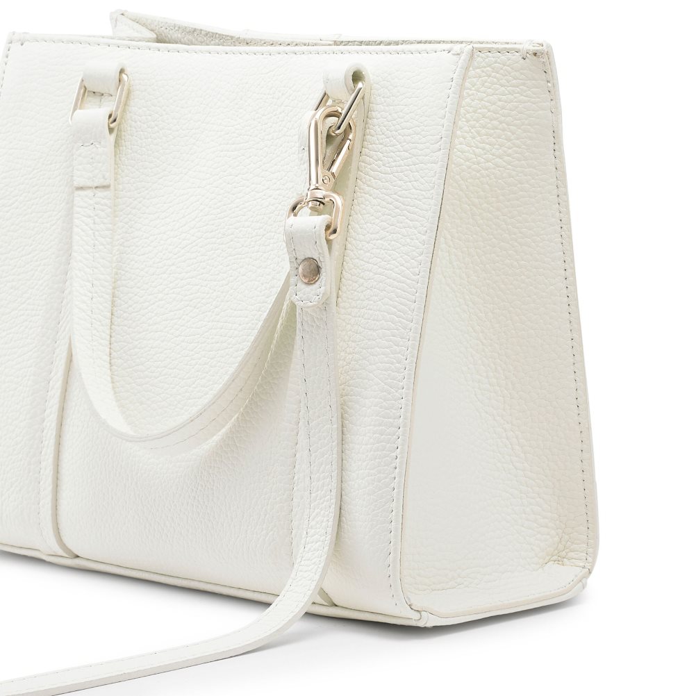 Dámské Mini Taška Russell & Bromley Clarity Grab Bílé | CZ-97614D