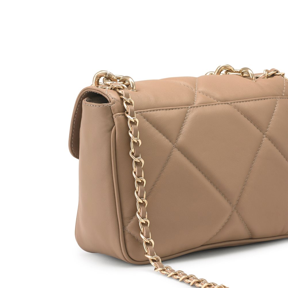 Dámské Mini Taška Russell & Bromley Quiltpuff Midi Béžový | CZ-15826D