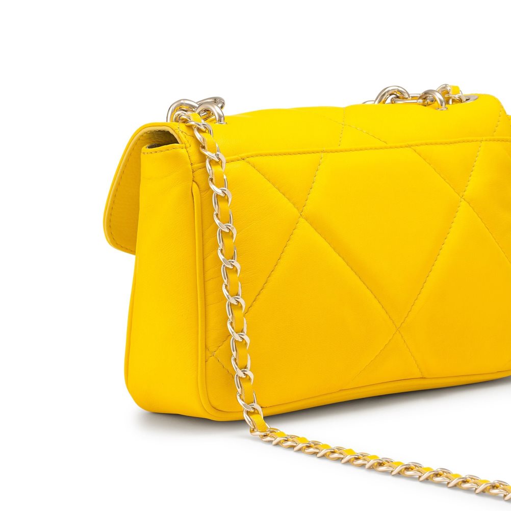 Dámské Mini Taška Russell & Bromley Quiltpuff Midi Žluté | CZ-31698V