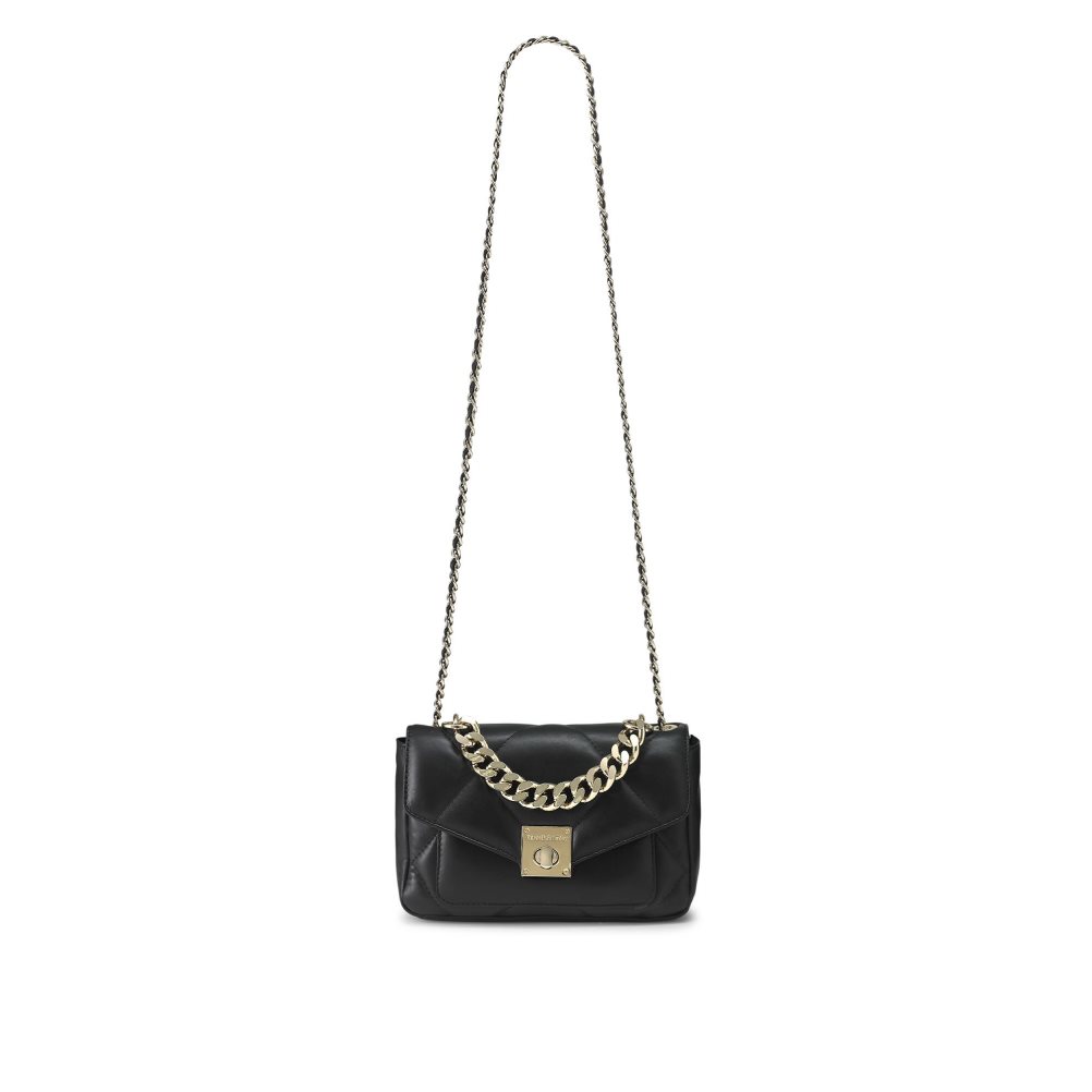 Dámské Mini Taška Russell & Bromley Quiltpuff Midi Černé | CZ-93784Y