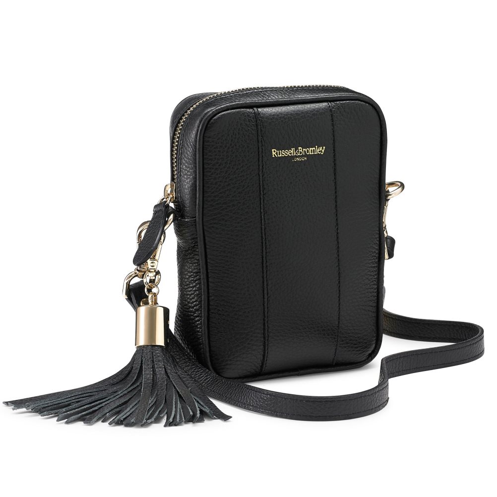 Dámské Mini Taška Russell & Bromley Rowlow Černé | CZ-06574I