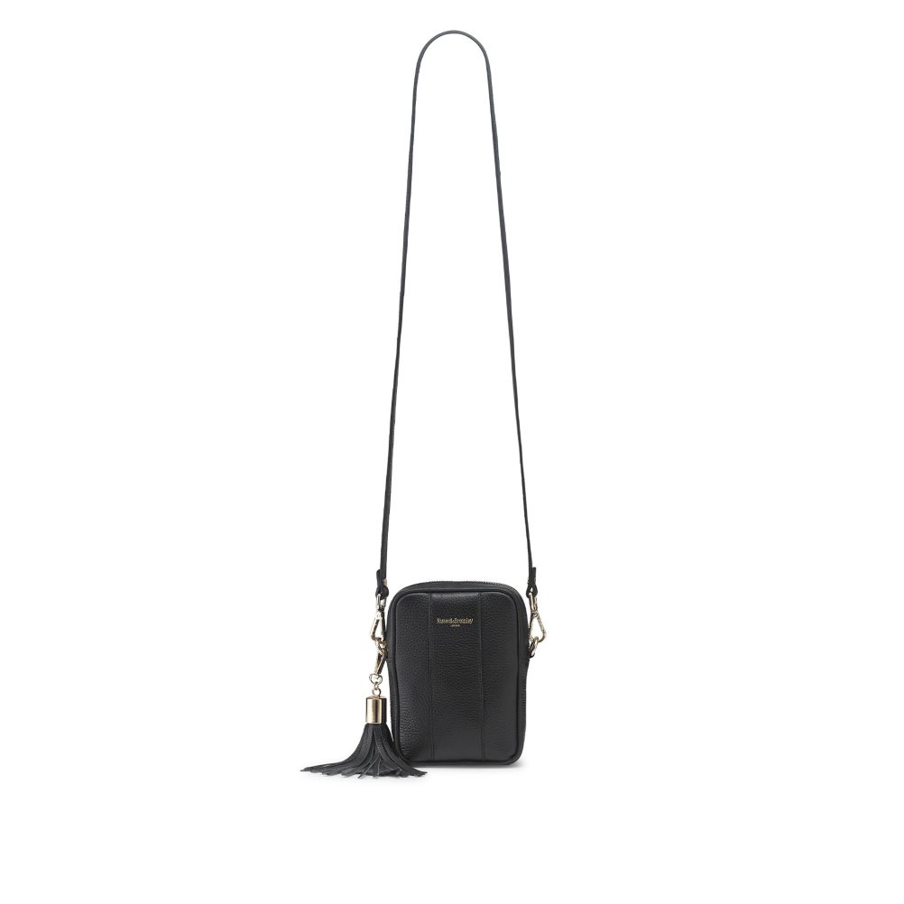 Dámské Mini Taška Russell & Bromley Rowlow Černé | CZ-06574I