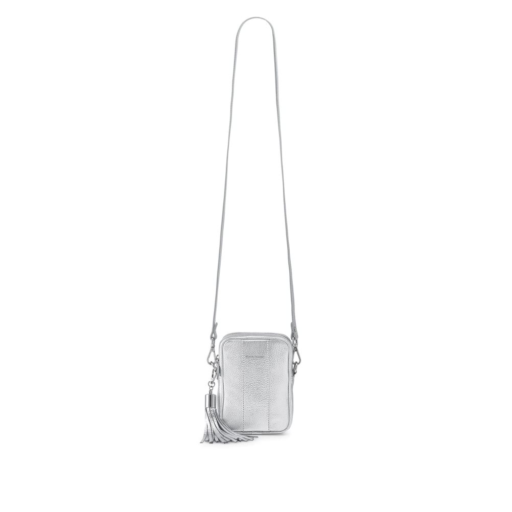 Dámské Mini Taška Russell & Bromley Rowlow Stříbrné | CZ-41906E