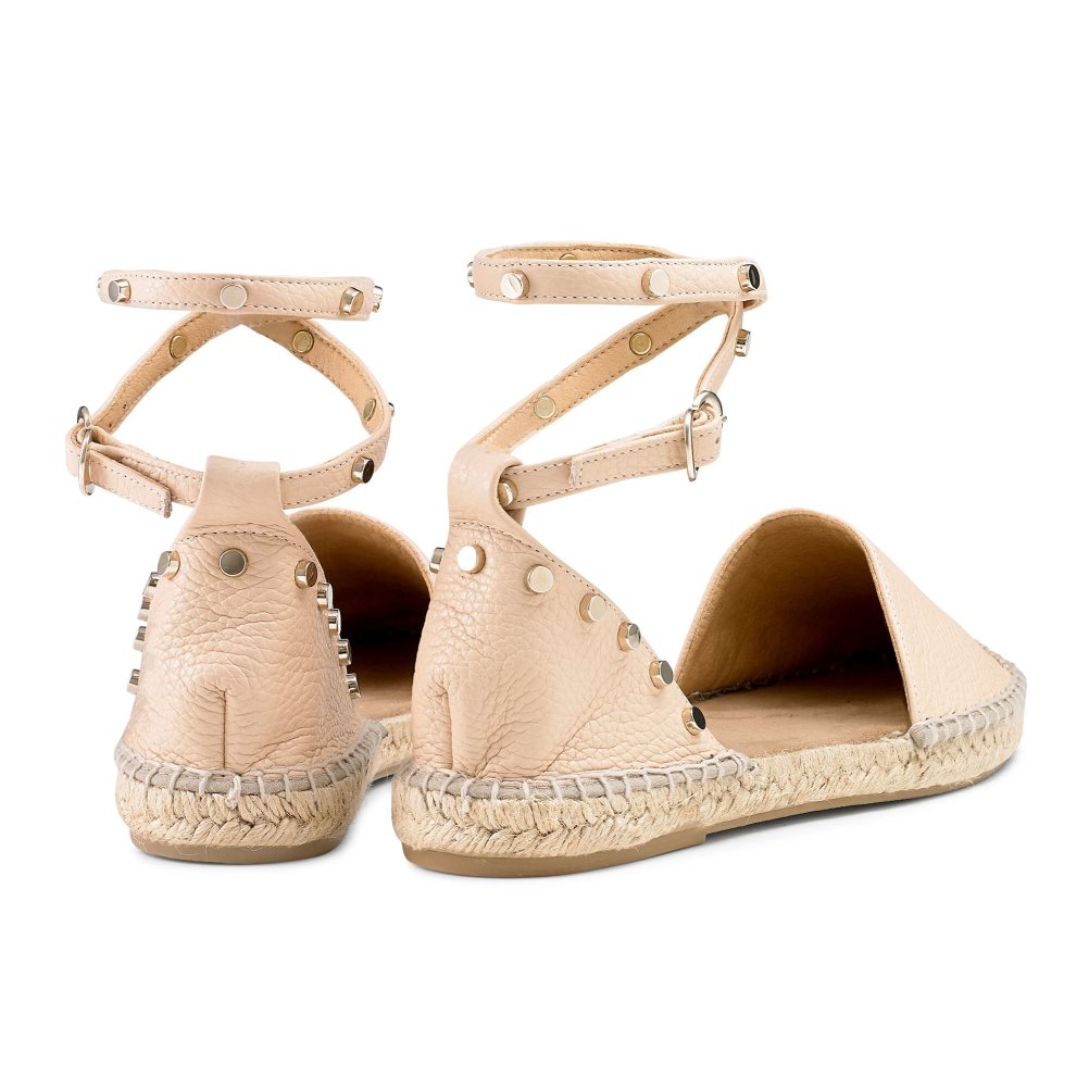 Dámské Ploché Sandály Russell & Bromley Coin Wrap Ankle Wrap Růžové | CZ-23965Z