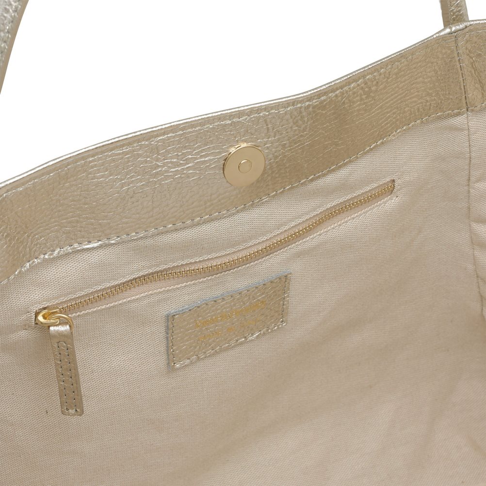 Dámské Přebalovací Tašky Russell & Bromley Icon Chain East/West Grab Zlaté | CZ-41209R