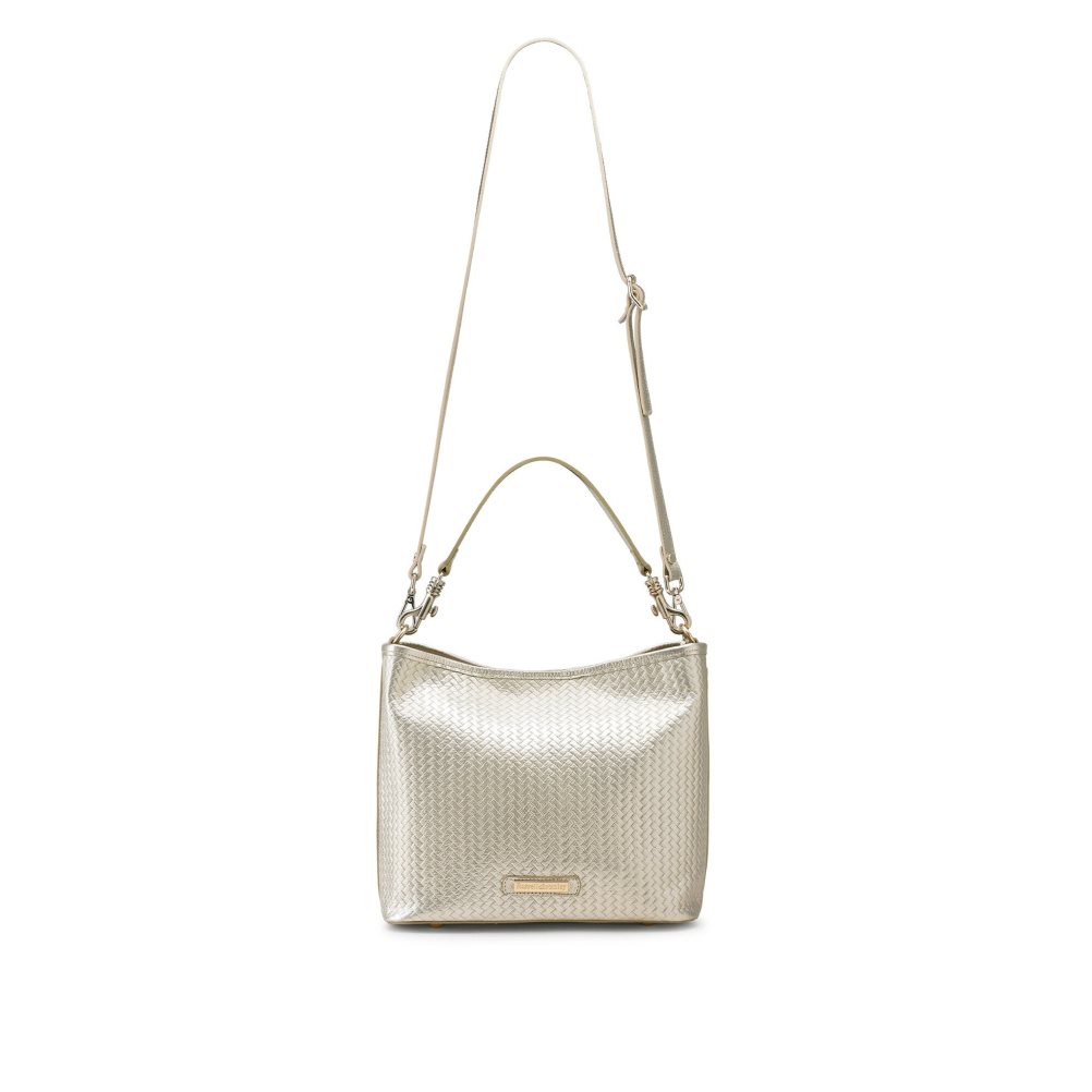Dámské Přebalovací Tašky Russell & Bromley Getaway Soft Grab Zlaté | CZ-67013O