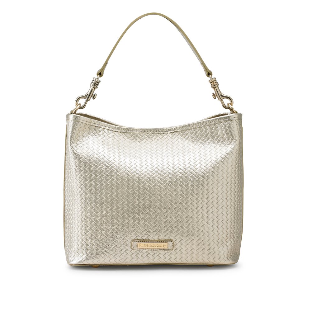 Dámské Přebalovací Tašky Russell & Bromley Getaway Soft Grab Zlaté | CZ-67013O