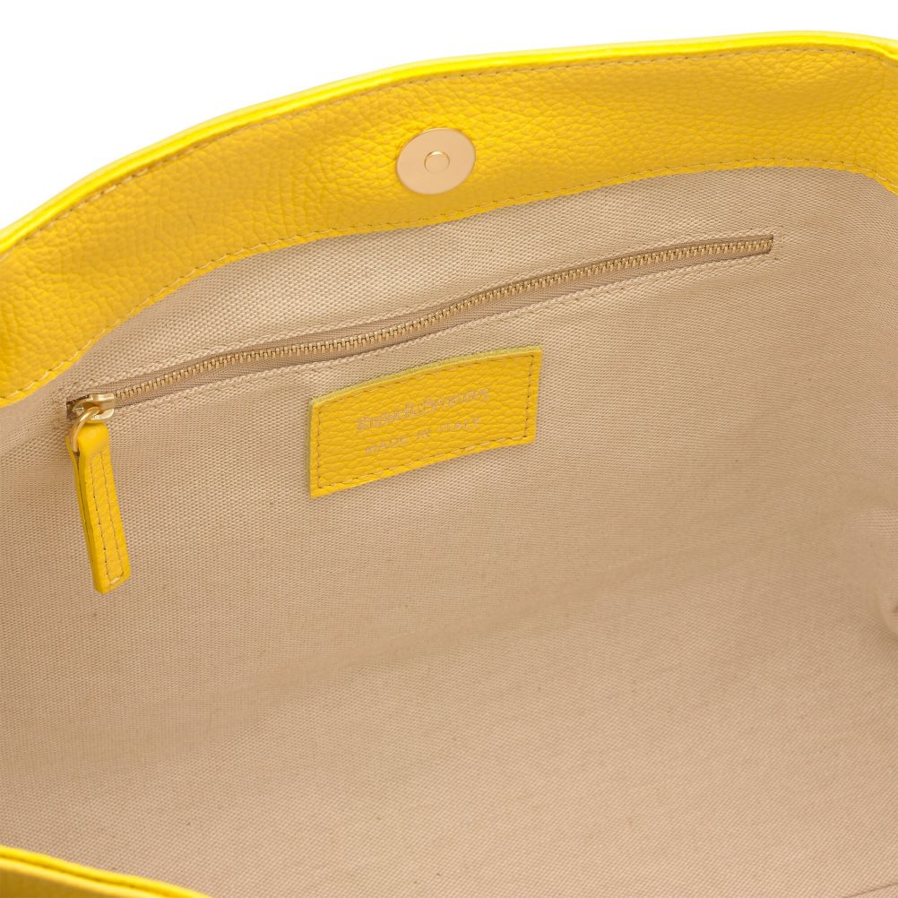 Dámské Přebalovací Tašky Russell & Bromley Icon Chain East/West Grab Žluté | CZ-92730B