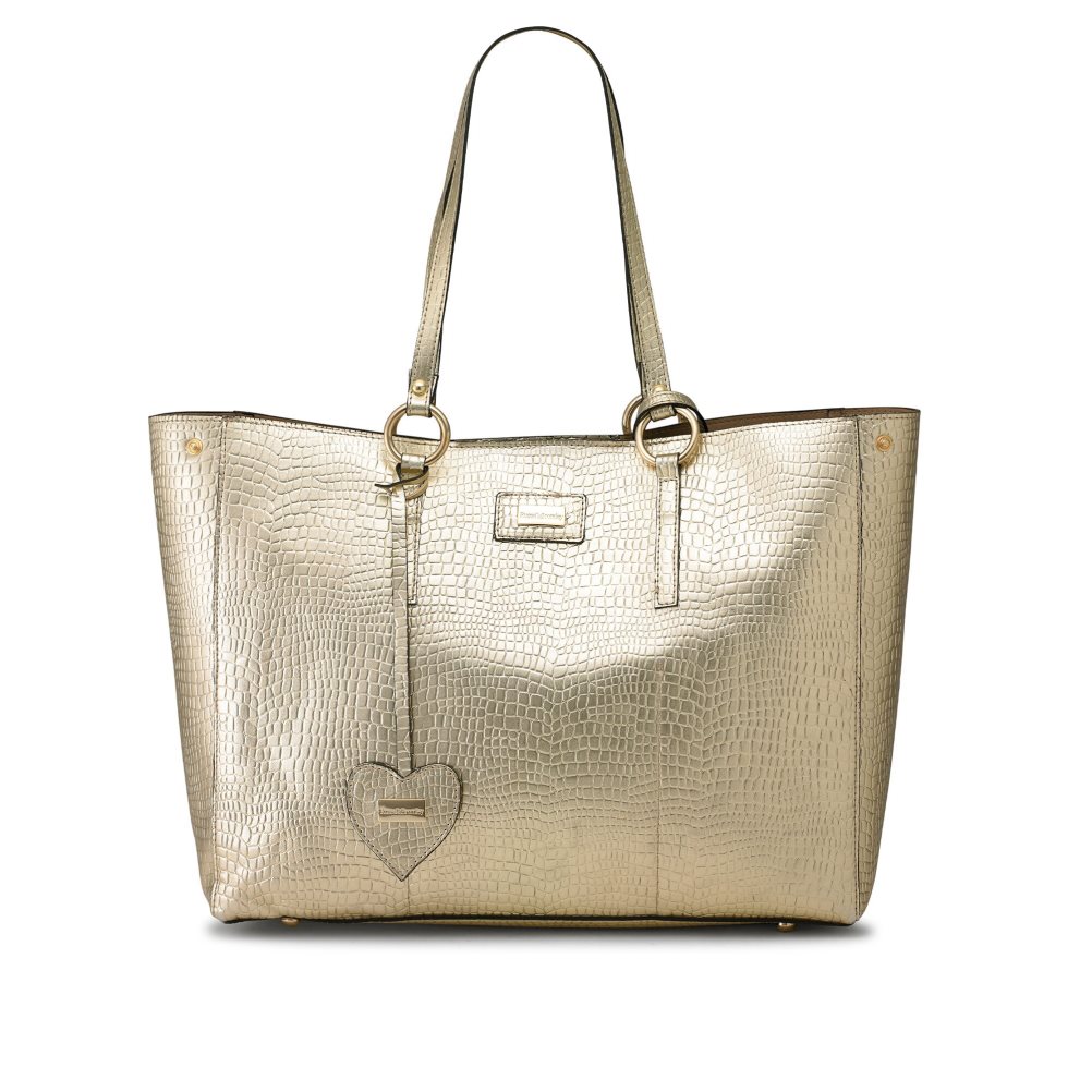Dámské Přebalovací Tašky Russell & Bromley Cabana Oversized Shopper Zlaté | CZ-98215C