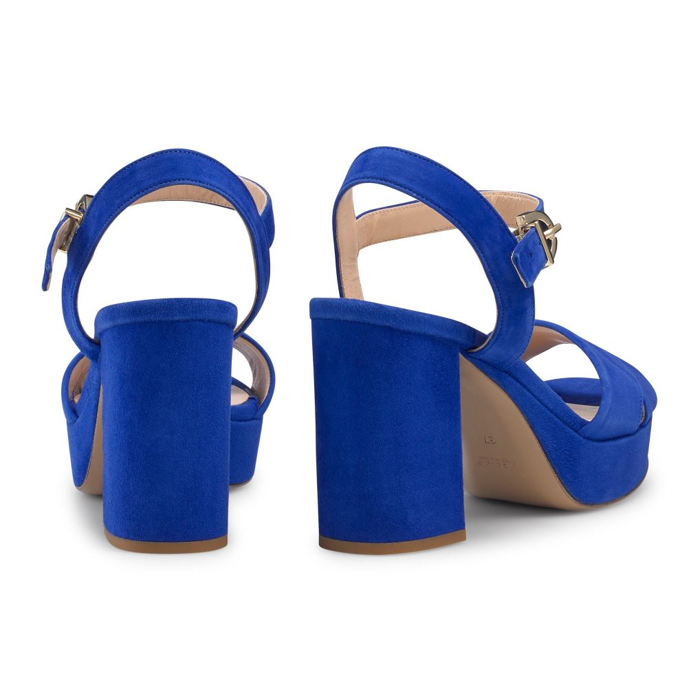 Dámské Sandály na Podpatku Russell & Bromley Topform Platformy Blankyt | CZ-85416C