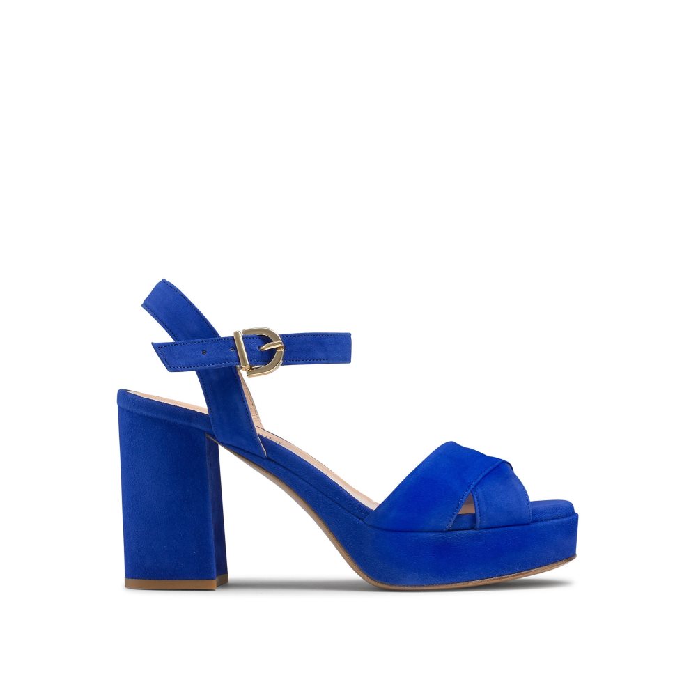 Dámské Sandály na Podpatku Russell & Bromley Topform Platformy Blankyt | CZ-85416C