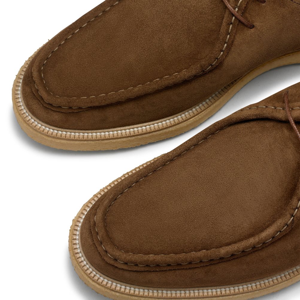 Pánské Boty Derby Russell & Bromley Algonquin Crepe Sole Trappeur Hnědé | CZ-56721B