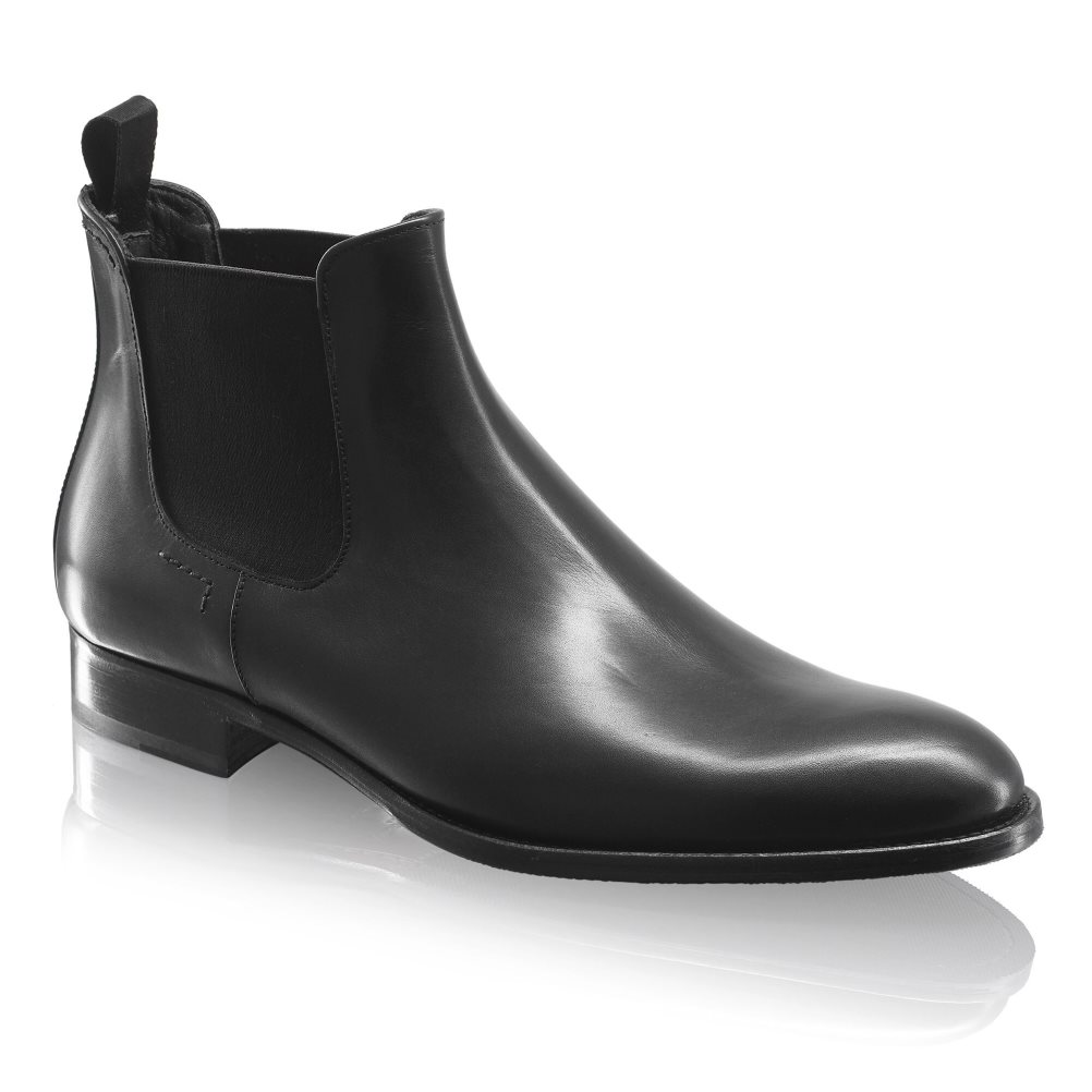 Pánské Chelsea Boty Russell & Bromley Beechwood Classic Černé | CZ-27048V