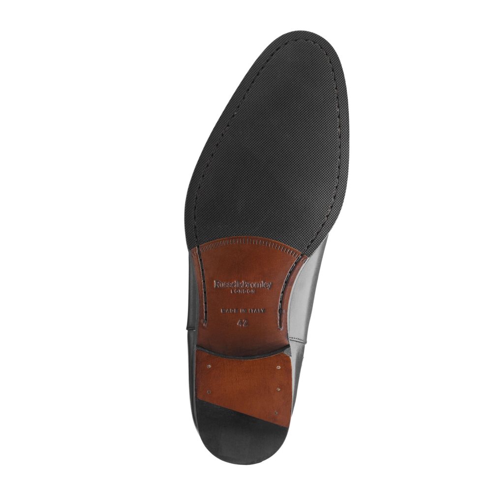 Pánské Chelsea Boty Russell & Bromley Beechwood Classic Černé | CZ-27048V