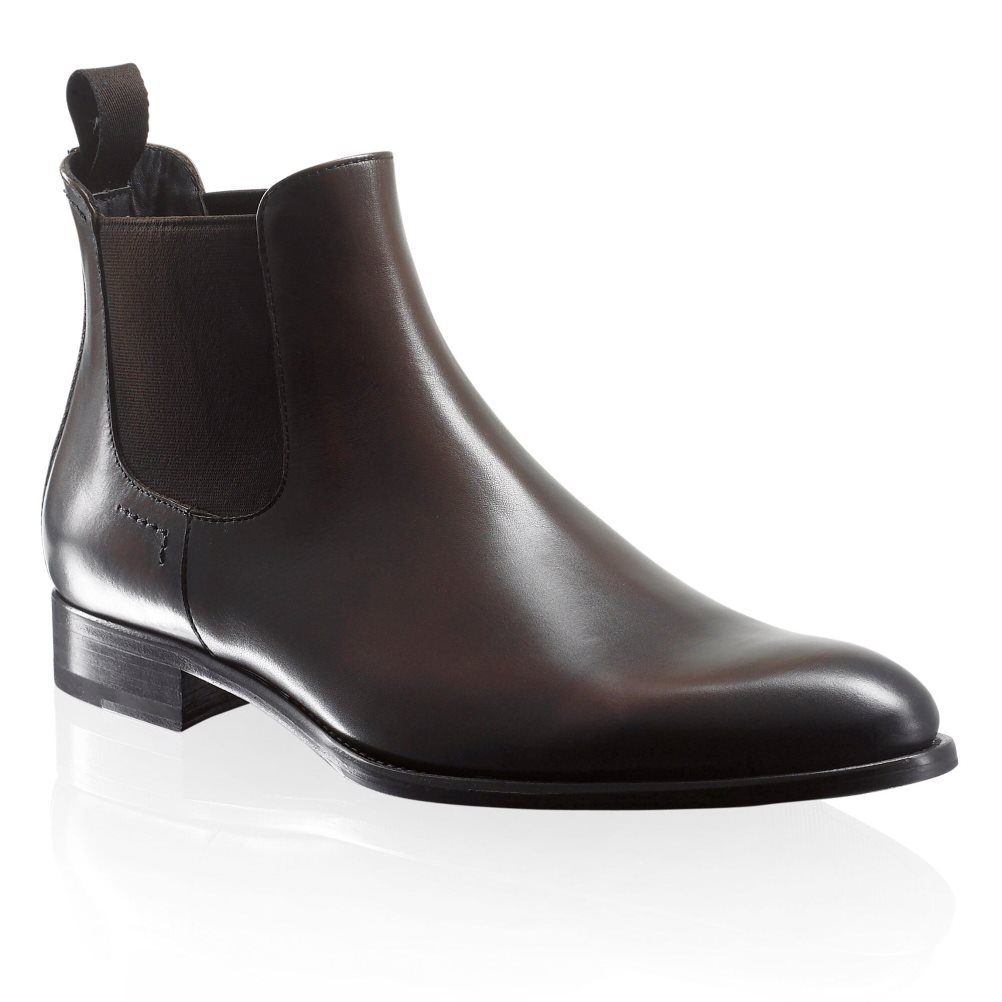 Pánské Chelsea Boty Russell & Bromley Beechwood Classic Čokolády | CZ-36728X