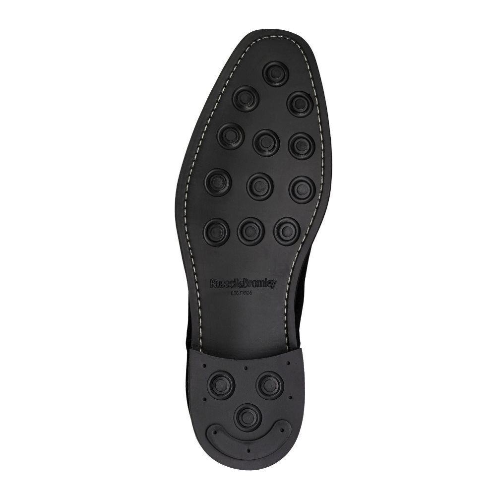 Pánské Chelsea Boty Russell & Bromley Burlington Černé | CZ-13902C
