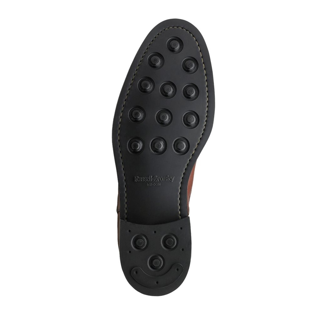 Pánské Chelsea Boty Russell & Bromley Guildford Tmavě Hnědé | CZ-26745Z