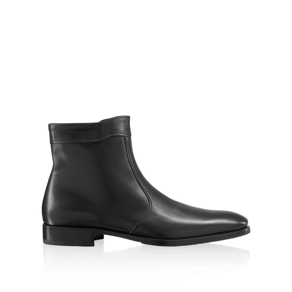 Pánské Kotníkové Boty Russell & Bromley Repeat Zip Černé | CZ-19573X