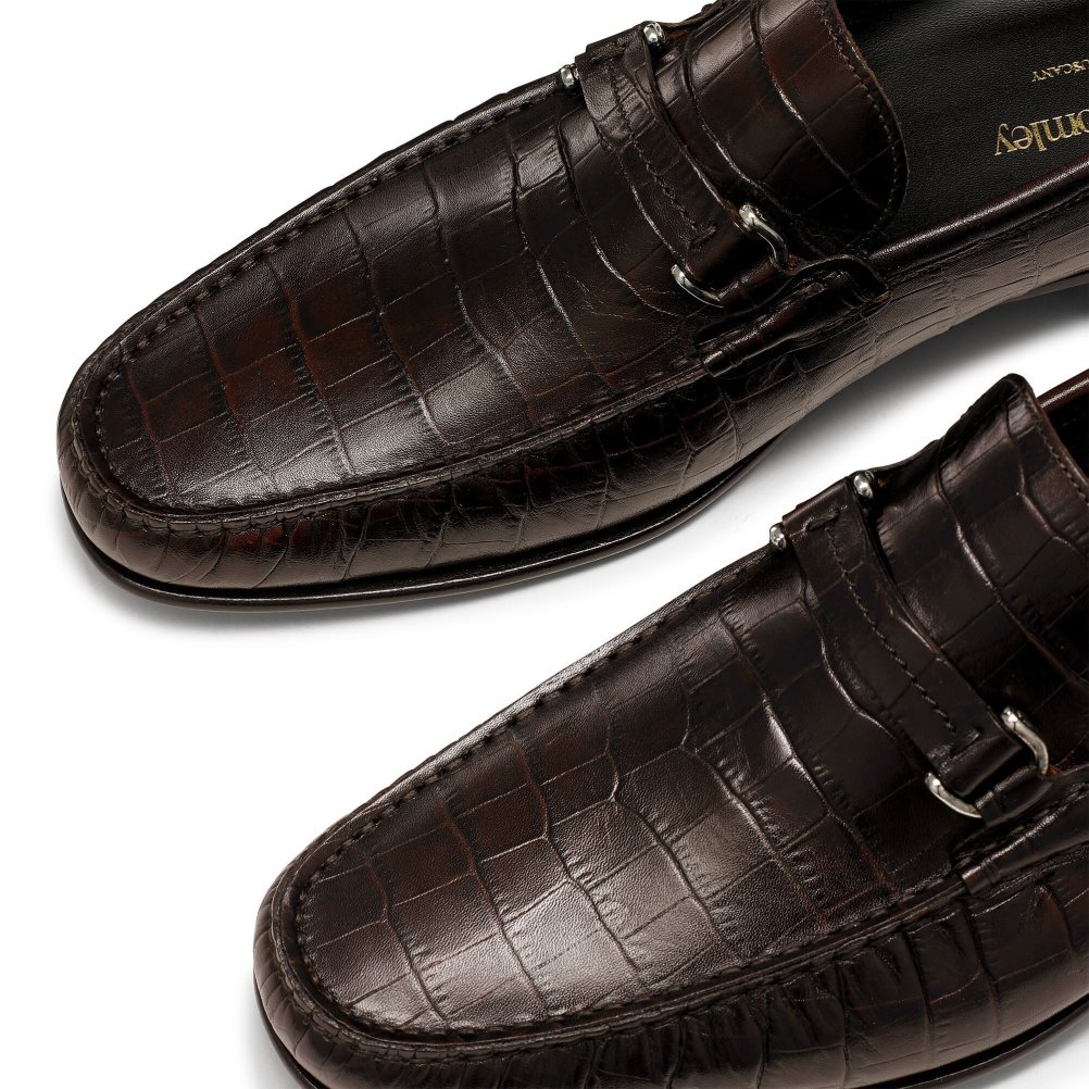 Pánské Mokasíny Russell & Bromley Elite Slip On Čokolády | CZ-48320W