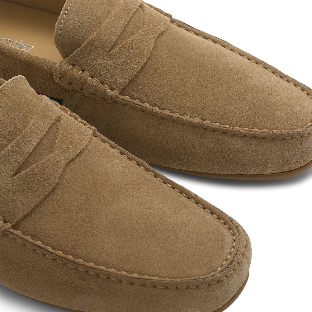 Pánské Společenské Boty Russell & Bromley Soft Wear Driving Hnědé | CZ-42609J