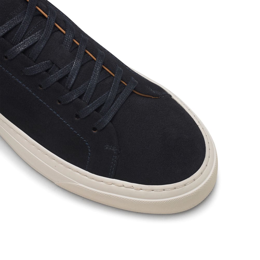 Pánské Tenisky Russell & Bromley Out Pace Luxury Černé | CZ-08932A