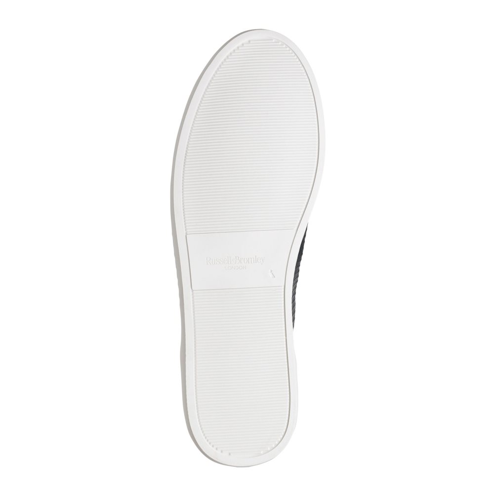 Pánské Tenisky Russell & Bromley Park Run Low-top Tmavě Blankyt | CZ-51476U