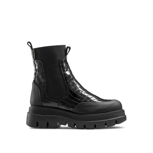 Dámské Chelsea Boty Russell & Bromley Conquer Černé | CZ-49586E