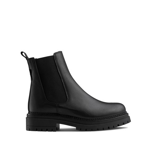 Dámské Chelsea Boty Russell & Bromley Company Combat Černé | CZ-58216S