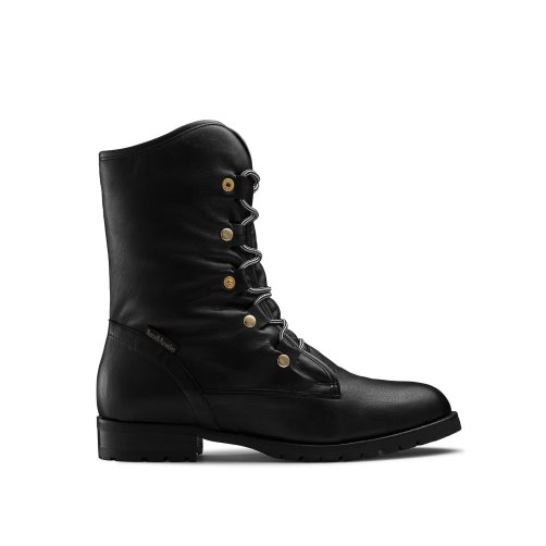 Dámské Kotníkové Boty Russell & Bromley Cuddly Faux-wool Hiker Černé | CZ-06859S