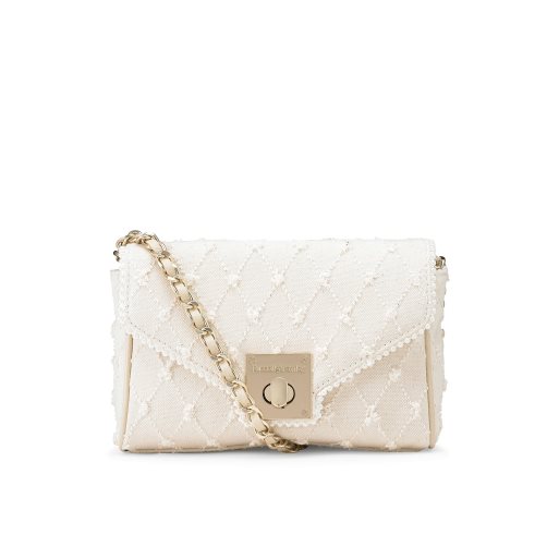 Dámské Mini Taška Russell & Bromley Promenade Chain Bílé | CZ-49817O