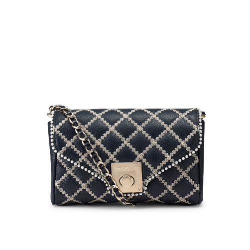 Dámské Mini Taška Russell & Bromley Promenade Chain Tmavě Blankyt | CZ-57219E