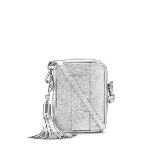Dámské Mini Taška Russell & Bromley Rowlow Stříbrné | CZ-41906E