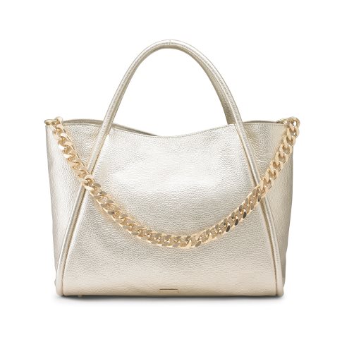 Dámské Přebalovací Tašky Russell & Bromley Icon Chain East/West Grab Zlaté | CZ-41209R