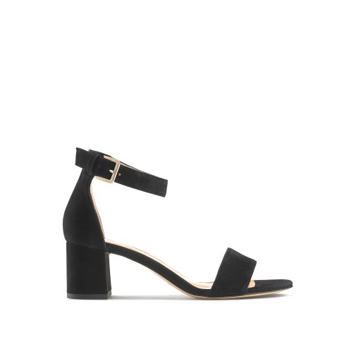 Dámské Sandály na Podpatku Russell & Bromley Ittakestwo Block Černé | CZ-47192D