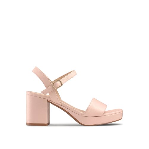 Dámské Sandály na Podpatku Russell & Bromley Discoqueen Platformy Růžové | CZ-84326K