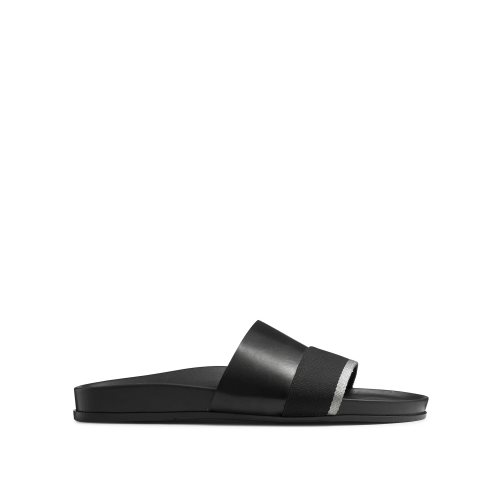 Pánské Pantofle Russell & Bromley Fab Slip Černé | CZ-10862U