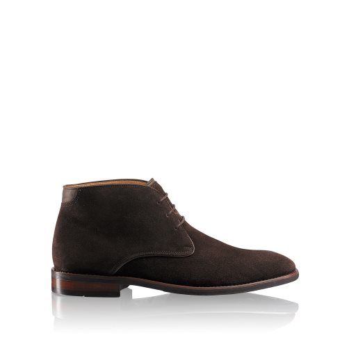 Pánské Pouštní Boty Russell & Bromley Classic Čokolády | CZ-70962L